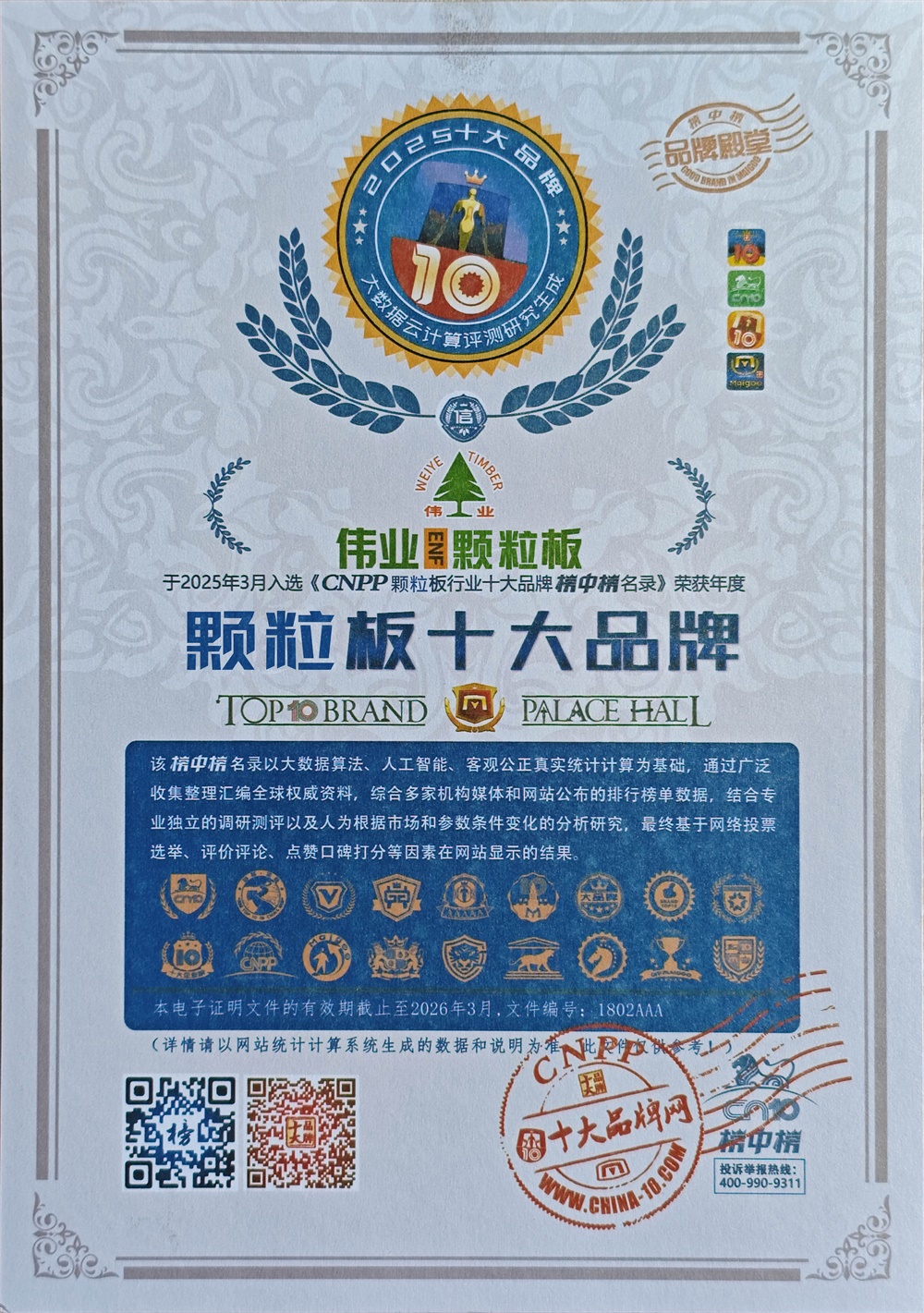 2025年买购网.颗粒板十大